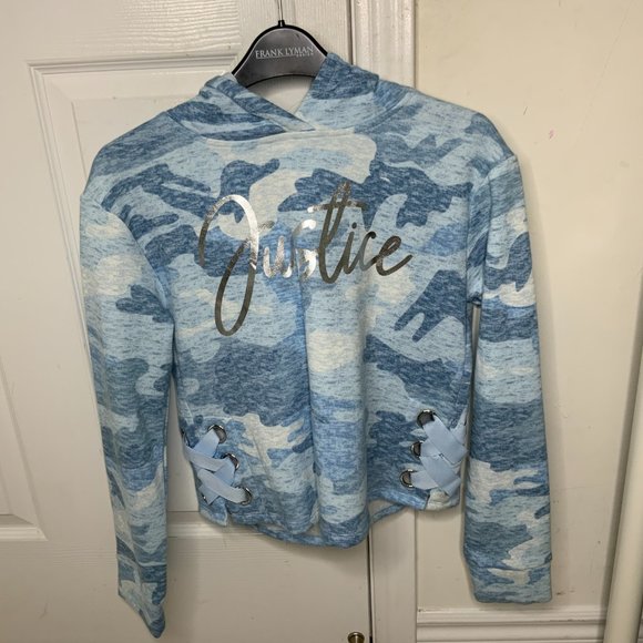 Justice Camouflage Pull-Over Hoodie - Picture 6 of 6
